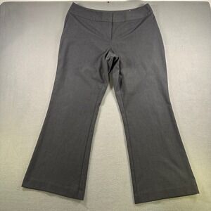 Covington Essentials Gray Bootcut Dress Pants Womens 14S Stretch Work Trousers